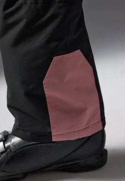 SKI PANTS WITH ADJUSTABLE BELT - Ski Pants - Black/light Pink -Mode Kleidung 05686fa971414b878a1832d4160054fa