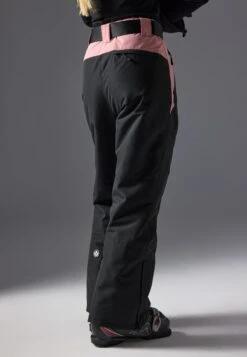 SKI PANTS WITH ADJUSTABLE BELT - Ski Pants - Black/light Pink -Mode Kleidung 066f3391463a478e8c0f2c871faee6ed