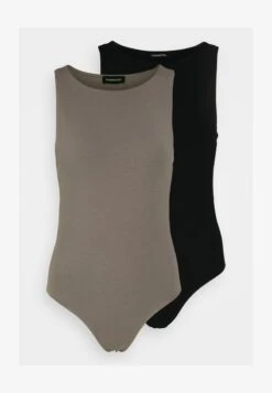 Even&Odd 2 PACK - Top - Black/grey -Mode Kleidung 0793df561f034477963209799168795d