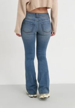 Even&Odd Bootcut Jeans - Blue Denim -Mode Kleidung 07e10224695045fcac3975ce75953fab