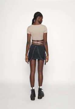 Even&Odd T-Shirt Print - Taupe -Mode Kleidung 08050e63910f4d3586632688643f71e4