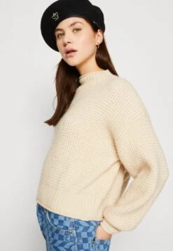 Even&Odd MOSS STITCH JUMPER - Strickpullover - Sand -Mode Kleidung 0b695f83509e45e09426a3904f3cc774