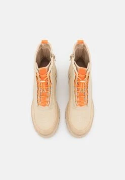 Even&Odd Schnürstiefelette - Beige -Mode Kleidung 0b97eb1c20ce463dab7788fa257b5b68