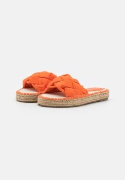 Even&Odd Pantolette Flach - Orange 8 Even&Odd Pantolette Flach - Orange -Mode Kleidung 0bb58e5707a74ca293aed0c8076db724