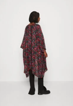 Even&Odd FLORAL - Leichte Jacke - Red -Mode Kleidung 0e6d843710aa40f482c582a9ab6f2fa0