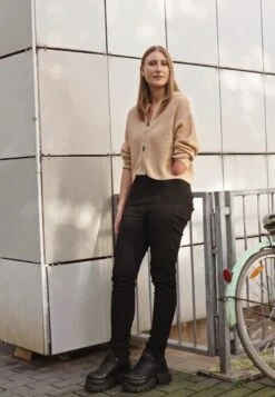 Even&Odd Jeans Slim Fit - Black Denim -Mode Kleidung 1668008351267