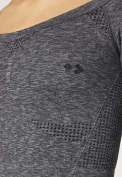 SEAMLESS CROPPED LONGSLEEVE - Langarmshirt - Black -Mode Kleidung 187fd3003dd64441b75c7504fe31ea50