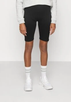 2 PACK - Shorts - Black/mottled Dark Grey -Mode Kleidung 1bf2d01e2512485d9cf7477a81bcf9d6