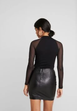 Even&Odd Long Sleeved Top - Black -Mode Kleidung 1cdbd838e9f344c1bcec2ccf483fe2a4