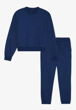 Even&Odd SET - Tracksuit Bottoms - Mottled Brown -Mode Kleidung 26c0705c845047edb421c12f95e22a7b