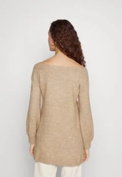 Even&Odd SCHULTERFREI MINI STRICKKLEID - Strickkleid - Camel -Mode Kleidung 2d2cc4e65c454c8e8fc09d946353b739