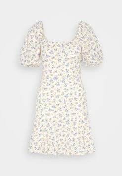 Even&Odd Freizeitkleid - Beige/blue/multi-coloured -Mode Kleidung 30df770461bb444b9623af0e4a16fc00