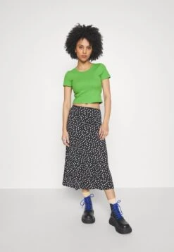 2 PACK - T-Shirt Basic - Black/green