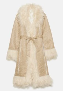 Even&Odd Classic Coat - Beige -Mode Kleidung 365f26563cf440688bfdade6a9fb532c