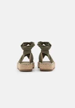 Even&Odd Riemensandalette - Khaki -Mode Kleidung 3f0880cd93f745d08512569f81b1c067