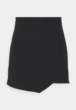 GATHERED MINI SKIRT - Minirock - Black -Mode Kleidung 4174f8de2b934e769d213c4c6e9925a9