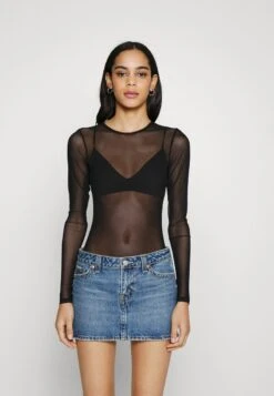 Even&Odd 2in1 - T-Shirt Print - Black/multi-coloured -Mode Kleidung 428672fedea04c18acac1bce83ff64e0