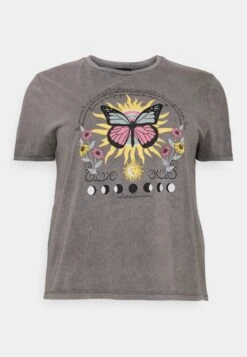 CLARE COLORFUL MYSTICAL - T-Shirt Print - Gray -Mode Kleidung 46230302ef0b4d26beec51e1b299259c