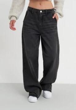 Even&Odd Wide Leg - Black Denim