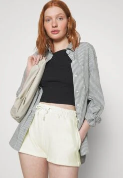 Even&Odd 2 PACK - Shorts - Off White/orange -Mode Kleidung 50c805814a0f452689e8ac419a4e7d17