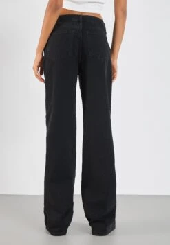 Relaxed Fit Jeans - Black Denim -Mode Kleidung 54408a595ee043dc9a55f53b7a167d0a