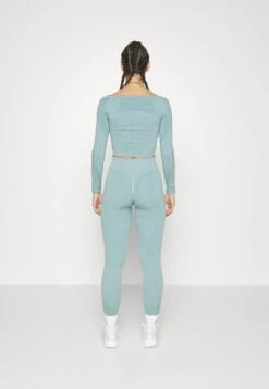 Tights - Blue-grey -Mode Kleidung 54961a2412dc4bb998703de7fd443689