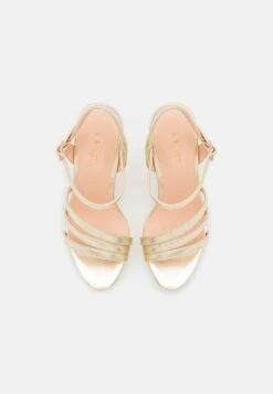 Even&Odd High Heel Sandalette - Gold -Mode Kleidung 5a807263fe0242f3b3891ba995f2d77a