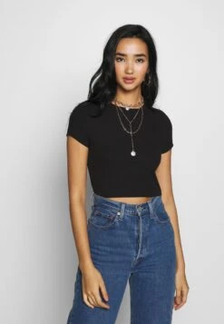 Even&Odd 3 PACK - T-Shirt Basic - White/black/light Grey -Mode Kleidung 5d65119193024808988eb65090f88293