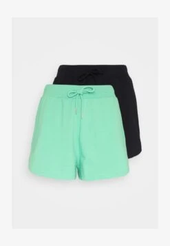 Even&Odd 2 Pack - Jogginghose - Black/green -Mode Kleidung 5e0d767dd7094b169f3683acac2a8486