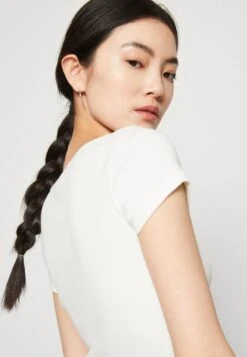 Even&Odd 2 PACK - T-Shirt Basic - White/blue -Mode Kleidung 6272b2042c424d21a4eabfad6181c23b