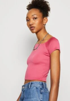 Even&Odd T-Shirt Basic - Pink -Mode Kleidung 6bacfc3e302e4d0688e193b8e0a184a0