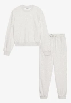 Even&Odd SET - Tracksuit Bottoms - Mottled Brown -Mode Kleidung 6d0c173de8724cdd8cccafedc4b92058