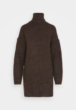 Even&Odd Strickkleid - Dark Brown -Mode Kleidung 6d53318ecba441bcab6235dc0caaba1b