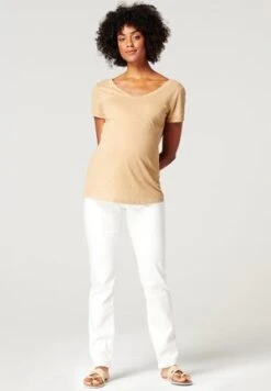 T-Shirt Basic - Light Brown -Mode Kleidung 7529ee9597a949a9b0607cf2a3ee23fb