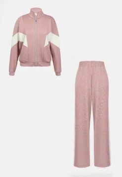 Even&Odd SET - Tracksuit - Dusty Pink/ecru -Mode Kleidung 7c5cfc3ab5ca49cb922e655df6f11d9c