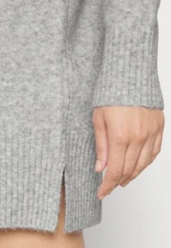 Even&Odd Strickkleid - Mottled Light Grey -Mode Kleidung 7f4d704c6cba4987bdd279f2b6ab906f