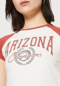 Even&Odd T-Shirt Print - White/red -Mode Kleidung 7fb9c9291b20486fafc96fdc8d32e4c3