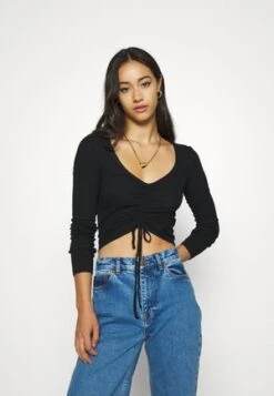 Langarmshirt - Brown -Mode Kleidung 851bdaed574649feb74447b3707addb7