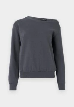 Even&Odd BASIC OFF SHOULDER SWEATSHIRT - Sweatshirt - Black -Mode Kleidung 8530905975ba40278d9b8b57e1d9e0ed