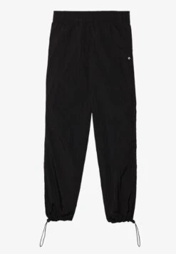 MID RISE PARACHUTE JOGGERS WITH ADJUSTABLE CUFFED ANKLE - Trousers - Black -Mode Kleidung 884b5dec980e4f73b7b5177d77ce59a3