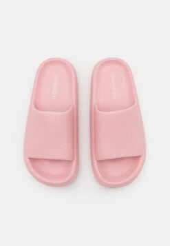 Even&Odd Pantolette Flach - Pink -Mode Kleidung 8cfd4a80e1464d8b9e092e6f5ae97c1b