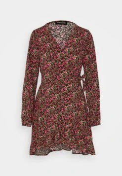 Even&Odd Freizeitkleid - Black/pink -Mode Kleidung 8f2199cf62634dc586251979f2da5147