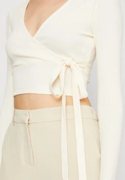 Even&Odd Langarmshirt - Off-white -Mode Kleidung 904a133e812a4134954b3c10612846b3