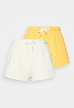 Even&Odd 2 PACK - Shorts - Off White/orange -Mode Kleidung 91d325e0f5ef40e0bf43c19c6f6d4f8b