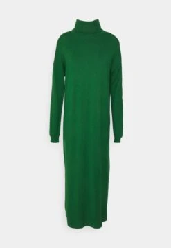 Even&Odd ROLLKRAGEN BASIC MAXI STRICKKLEID - Maxikleid - Green -Mode Kleidung 93b6a7833c5540d49712be603e2fe18b