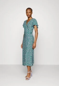 Even&Odd Freizeitkleid - Green/purple