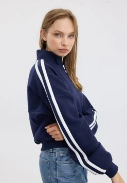Even&Odd Sweatshirt - Dark Blue -Mode Kleidung 9b35bdd20d354f0690a4858fef3fc110
