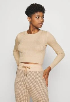 Even&Odd 2 PACK - Strickpullover - Black/sand -Mode Kleidung 9caa62a980a9404ba892d1bfdfc029ce