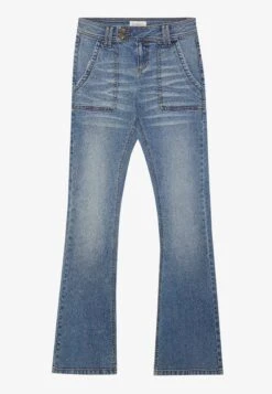 Even&Odd Bootcut Jeans - Blue Denim -Mode Kleidung 9e674c689025498a89ef95b7ab5a67dc