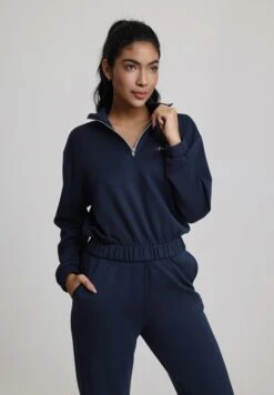 Even&Odd SET - Tracksuit - Navy -Mode Kleidung 9fd8771407994cff93420b9590688524